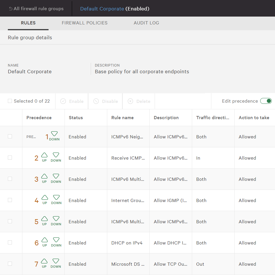 Falcon Firewall Management ホストファイアウォール統合管理 Crowdstrike